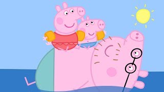 Peppa Pig in Hindi  Peppa Pig Samundar ke Kinare par  हिंदी Kahaniya  Hindi Cartoons for Kids [upl. by Amikay]