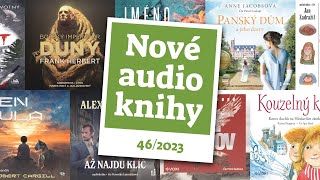 Desítka nejlepších novinek tohoto týdne  Nové audioknihy 462023 [upl. by Ntsud369]