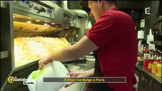 Frites  un Belge à Paris  La Quotidienne la suite [upl. by Idnarb37]