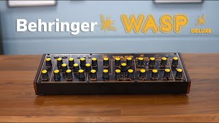 Behringer WASP Deluxe  quotCosmic Bugquot 40 massive patches [upl. by Otrebilif837]