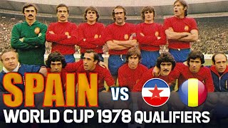 SPAIN 🇪🇸 World Cup 1978 Qualification All Matches Highlights  Road to Argentina [upl. by Poree]