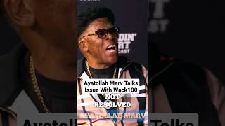 Ayatollah Marv says something needs to come to a head with Wack100 viral trending shorts short [upl. by Asatan]