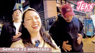 Llegó Juan a Corea Salimos por la noche a consentirlo y los tres terminamos embarazados🤰🏻🫃🏻🫃🏾 vlog [upl. by Cash]