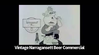 Vintage Narragansett Beer Commercial [upl. by Carlen]