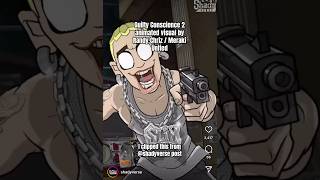 Guilty Conscience 2 animated visual by Randy Chriz  Meraki United Clipped from shadyverse eminem [upl. by Uyekawa]