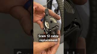 Sram 12 speed shifter Cable replacement shorts bike mtb [upl. by Llig139]