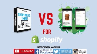 Shoptimized vs Booster Theme Review [upl. by Anyat]