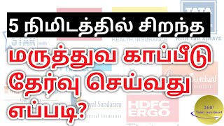 How to choose health insurance plan tamil [upl. by Assiralk]