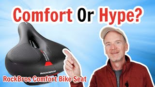 eBike Upgrade RockBros Comfort Seat Review amp Install [upl. by Haleigh]