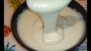 Sauce béchamel sans beurre et sans crème avec 2 ingrédients [upl. by Medlin]