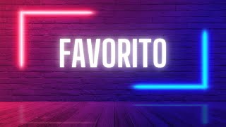 Favorito  Camilo Official Video Lyric [upl. by Anigue]