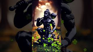 Kaj kiye bade Devgan ki tumHanuman Ji Ki choupai status voice recording youtube [upl. by Pentheas]