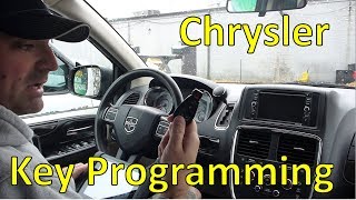 Programming Chrysler Keys FOBIK With Autel [upl. by Neraj303]