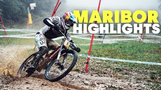 Maribor Highlights  UCI DH MTB World Cup 2020 [upl. by Desi]