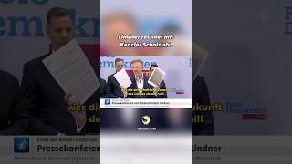 Lindner rechnet mit Kanzler Scholz ab ampelaus lindner scholz [upl. by Schilt948]