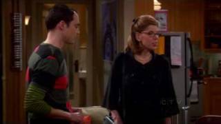 Big Bang Theory  Sheldon flattering Leonards mom [upl. by Ajnot]