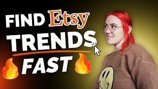 The BEST Way To Research Etsy Trends FAST [upl. by Regor424]