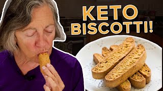 How to Make Keto Anisette Biscotti [upl. by Lednam]