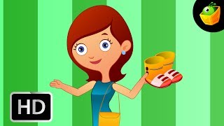 My New Shoes  English Nursery Rhymes  CartoonAnimated Rhymes For Kids [upl. by Domenico]