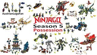 Lego Ninjago Season 5 Possession Compilation of all Sets [upl. by Sessilu]