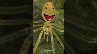 Theridion grallator é uma espécie de aranha que é chamado também de quotaranhacarafelizquot shorts [upl. by Enicnarf]