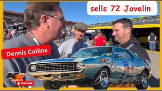 Dennis Collins from Coffee walk talks to JF and sells a 72 Javelin State trooper at Barrett [upl. by Eclud853]