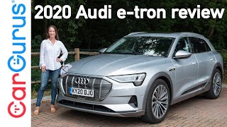 2020 Audi etron Review The fastcharging electric SUV [upl. by Kenta]