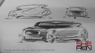 Car Sketch amp Designkeimyung University Special Lecture [upl. by Sidoeht]