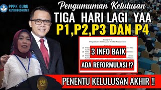 PENENTUAN KELULUSAN AKHIR PESERTA PPPK GURU 2023‼️ [upl. by Modnarb627]