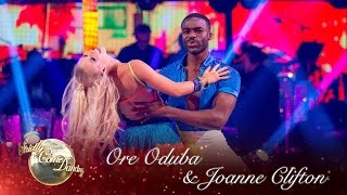 Ore Oduba and Joanne Clifton Salsa to ‘Turn The Beat Around’  Strictly 2016 Week 7 [upl. by Ainad]