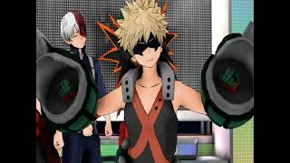 BOOMBAYAH MMD MY HERO ACADEMIA BAKUGO DEKU KIRISHIMA TODOROKI BLACKPINK  Holy Water [upl. by Norred774]