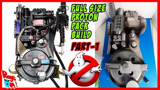 Part 1 Ghostbusters Proton Pack build series with Hasbro Spengler wand 3d printed  fiberglass [upl. by Ced92]