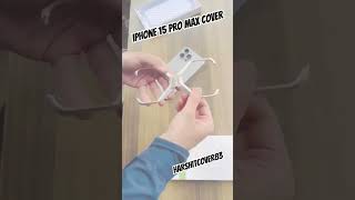 iPhone 15 pro max cover shortsytshorts shortsfeed relatable smartphone youtubeshorts [upl. by Tega]