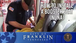 How to Install a Booster Seat Nuna [upl. by Thorley992]