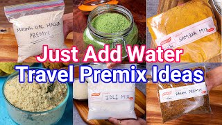 Just Add Hot Water  Perfect Travel Premix Recipe Ideas  Quick amp Instant Recipes with Premix Powder [upl. by Oicaroh]