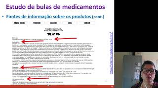 Aula Prática Estudo de Bulas de medicamentos 2021 02 25 10 35 36 [upl. by Rosaleen401]