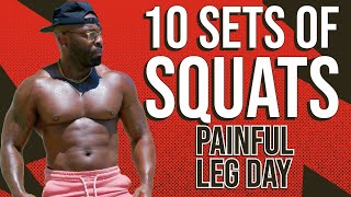 10 Sets of Squats for a Brutal Leg Day Challenge [upl. by Siclari]