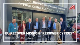 Athen  EU Recover Mission “Repower Cyprus“  20112024 [upl. by Airetal]