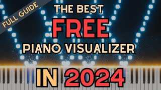 The Best FREE Piano MIDI Visualizer in 2024  Full Tutorial  PianoVFX [upl. by Huai]