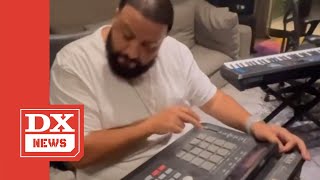 DJ Khaled Tries Actually Producing A Beat amp Gets Roasted By Internet [upl. by Ailen35]