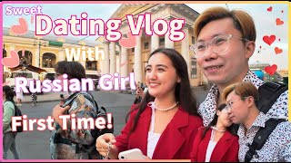 1st Time dating with Russian Girl  So Sweet  St Petersburg  Travel Vlog [upl. by Dagney454]