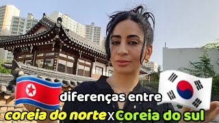 DIFERENÇAS ENTRE COREIA DO NORTE E COREIA DO SUL [upl. by Conroy725]