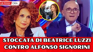 Beatrice Luzzi choc Stoccata contro Alfonso Signorini le parole sul conduttore di grande fratello [upl. by Weirick]