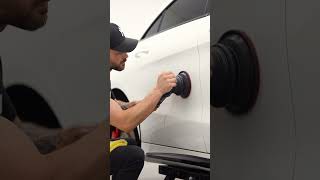 Polishing and Debadging a Mercedes CLA45 AMG ASMR [upl. by Mistrot408]