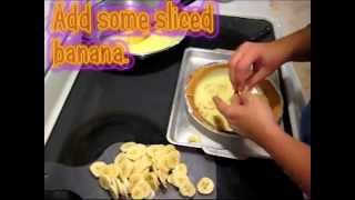 Banana Cream Pie Recipe Video [upl. by Annovy730]