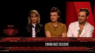 Stranger Things Season 2  Cast Interview Part I [upl. by Vil]