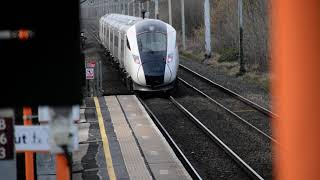 Avanti west coast 805 002 passing Marston green [upl. by Machute]