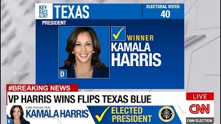 Election Night 2024 Kamala Harriss Dream Scenario  Full Map Results [upl. by Isabel]