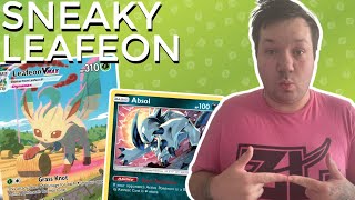 Leafeon VMAX is POWERFUL  Pokemon TCG Evolving Skies [upl. by Gnos112]