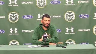 Colorado State Football Norvell Postgame Press Conference  Northern Colorado 2024 [upl. by Yenttirb]